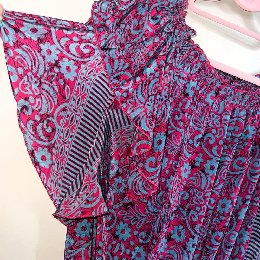 Karma Highway Boho Off-Shoulder Top Flutter Sleev… - image 3